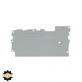 WAGO | 2020-1391 | END AND INTERMEDIATE PLATE; GRAY