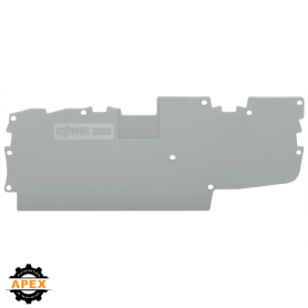WAGO | 2020-1491 | END AND INTERMEDIATE PLATE; 1 MM THICK; G
