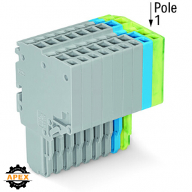 WAGO | 2020-210/000-038 | 2-CONDUCTOR FEMALE CONNECTOR; 1.5