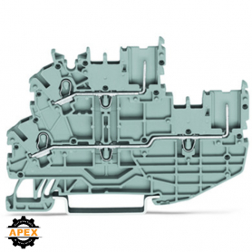 WAGO | 2020-2201 | 1-CONDUCTOR/1-PIN DOUBLE DECK RECEPTACLE