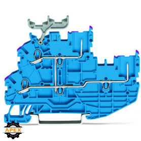 WAGO | 2020-2239 | 2-CONDUCTOR/2-PIN, DOUBLE-DECK CARRIER TE