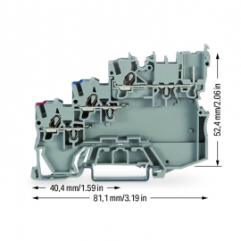 WAGO | 2020-5311 | 3-CONDUCTOR SENSOR TERMINAL BLOCK; FOR PN