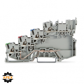 WAGO | 2020-5417 | 4-CONDUCTOR SENSOR TERMINAL BLOCK; FOR PN