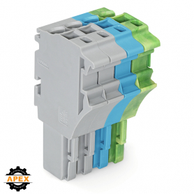 WAGO | 2022-104/000-038 | 1-CONDUCTOR FEMALE PLUG; 2.5 MM&sup2;;