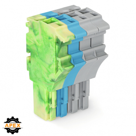 WAGO | 2022-104/000-039 | 1-CONDUCTOR FEMALE PLUG; 2.5 MM&sup2;;