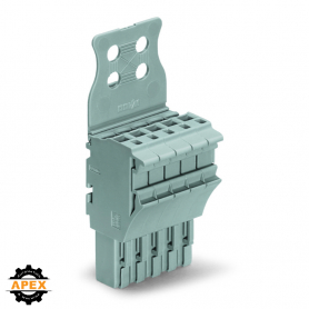WAGO | 2022-105/144-000 | 1-CONDUCTOR FEMALE PLUG; STRAIN RE