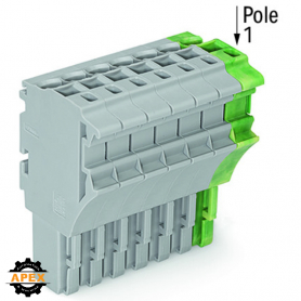 WAGO | 2022-108/000-036 | 1-CONDUCTOR FEMALE PLUG; 2.5 MM&sup2;;