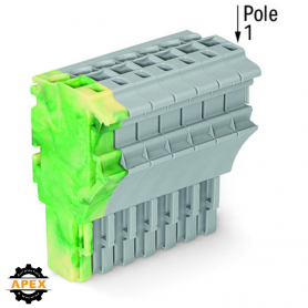 WAGO | 2022-108/000-037 | 1-CONDUCTOR FEMALE PLUG; 2.5 MM&sup2;;