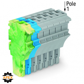 WAGO | 2022-108/000-039 | 1-CONDUCTOR FEMALE PLUG; 2.5 MM&sup2;;