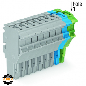 WAGO | 2022-110/000-038 | 1-CONDUCTOR FEMALE PLUG; 2.5 MM&sup2;;
