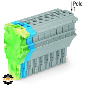 WAGO | 2022-110/000-039 | 1-CONDUCTOR FEMALE PLUG; 2.5 MM&sup2;;