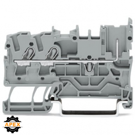 WAGO | 2022-1302 | 2-CONDUCTOR/1-PIN CARRIER TERMINAL BLOCK;