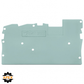WAGO | 2022-1391 | END AND INTERMEDIATE PLATE; 1 MM THICK; G