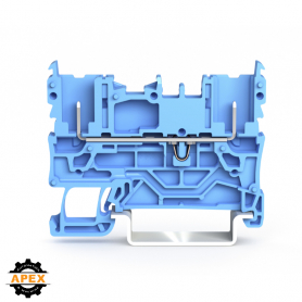 WAGO | 2022-1604 | 2-PIN CARRIER TERMINAL BLOCK; FOR DIN-RAI