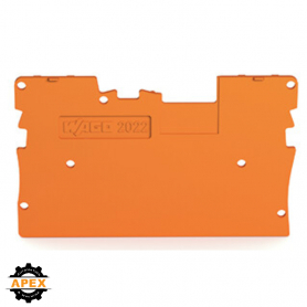 WAGO | 2022-1691 | END PLATE; 1 MM THICK; GRAY