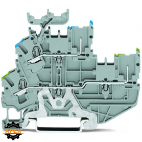 WAGO | 2022-2227 | 1-CONDUCTOR/1-PIN DOUBLE DECK RECEPTACLE