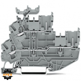 WAGO | 2022-2233 | 1-CONDUCTOR/1-PIN DOUBLE DECK RECEPTACLE