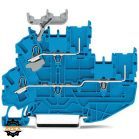 WAGO | 2022-2234 | 1-CONDUCTOR/1-PIN, DOUBLE-DECK TB, THROUG