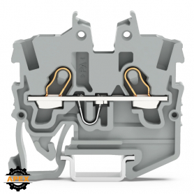 WAGO | 2050-1201 | 2-CONDUCTOR MINIATURE THROUGH TB WITH OPE