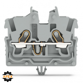 WAGO | 2050-311 | 2-CONDUCTOR MINIATURE THROUGH TB WITH OPER