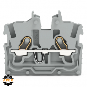 WAGO | 2050-321 | 2-CONDUCTOR MINIATURE THROUGH TB WITH OPER
