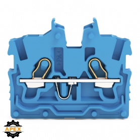 WAGO | 2050-324 | 2-CONDUCTOR MINIATURE THROUGH TB WITH OPER
