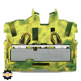 WAGO | 2052-307 | 2-CONDUCTOR MINIATURE THROUGH TB WITH OPER