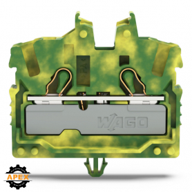 WAGO | 2052-317 | 2-CONDUCTOR MINIATURE THROUGH TB WITH OPER
