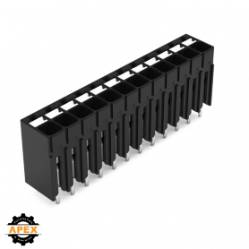 WAGO | 2086-1112 | THR PCB TERMINAL BLOCK, PUSH-BUTTON 1.5 M