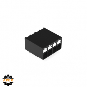 WAGO | 2086-1224 | THR PCB TERMINAL BLOCK, PUSH-BUTTON 1.5 M