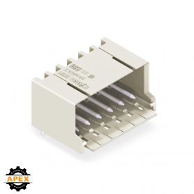 WAGO | 2091-1427 | THT MALE HEADER; 1.0 MM &Oslash; SOLDER PIN; ANG