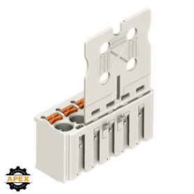 WAGO | 2092-1105 | 1-CONDUCTOR FEMALE PLUG; GRIPPING PLATE;