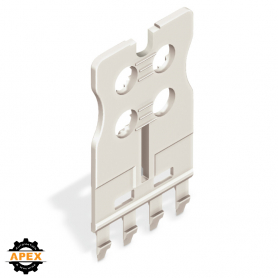 WAGO | 2092-1600 | GRIPPING PLATE; LIGHT GRAY