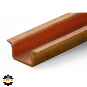 WAGO | 210-198 | COPPER CARRIER RAIL; 35 X 15 MM; 2.3 MM THI
