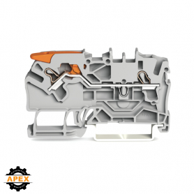 WAGO | 2102-1201 | 2-CONDUCTOR THROUGH TERMINAL BLOCK; WITH