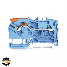 WAGO | 2102-1204 | 2-CONDUCTOR THROUGH TERMINAL BLOCK; WITH