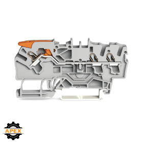 WAGO | 2102-1301 | 3-CONDUCTOR THROUGH TERMINAL BLOCK; WITH