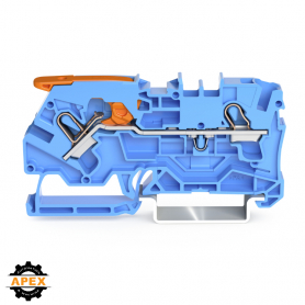 WAGO | 2104-1204 | 2-CONDUCTOR THROUGH TERMINAL BLOCK WITH L