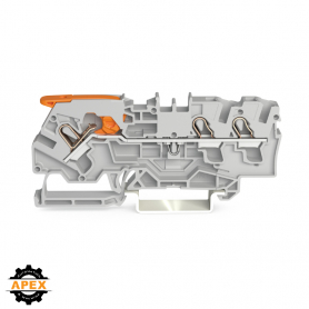 WAGO | 2104-1301 | 3-CONDUCTOR THROUGH TERMINAL BLOCK WITH L