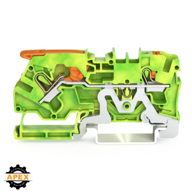 WAGO | 2104-5207 | 2-CONDUCTOR GROUND TERMINAL BLOCK WITH LE