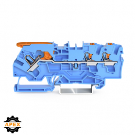 WAGO | 2104-5304 | 3-CONDUCTOR THROUGH TERMINAL BLOCK WITH L