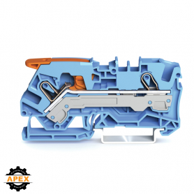 WAGO | 2106-1204 | 2-CONDUCTOR THROUGH TERMINAL BLOCK; WITH