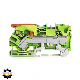 WAGO | 2106-1207 | 2-CONDUCTOR GROUND TERMINAL BLOCK; 6 MM&sup2;;