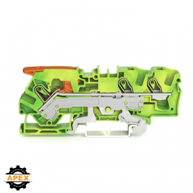 WAGO | 2106-1307 | 3-CONDUCTOR GROUND TERMINAL BLOCK; 6 MM&sup2;;