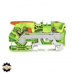 WAGO | 2106-5207 | 2-CONDUCTOR GROUND TERMINAL BLOCK; 6 MM&sup2;;