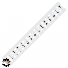 WAGO | 211-835 | CABLE TIE MARKER; FOR SMART PRINTER; FOR US
