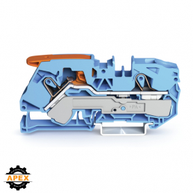 WAGO | 2116-1204 | 2-CONDUCTOR THROUGH TERMINAL BLOCK; WITH