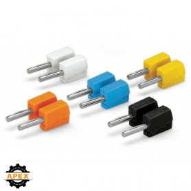 WAGO | 215-111 | BANANA PLUG; FOR SOCKET 4 MM &Oslash;; COLOR MIXED