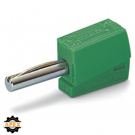 WAGO | 215-411 | BANANA PLUG; FOR SOCKET 4 MM &Oslash;; 2,50 MM&sup2;; G