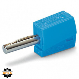 WAGO | 215-711 | BANANA PLUG; FOR SOCKET 4 MM &Oslash;; 2,50 MM&sup2;; B